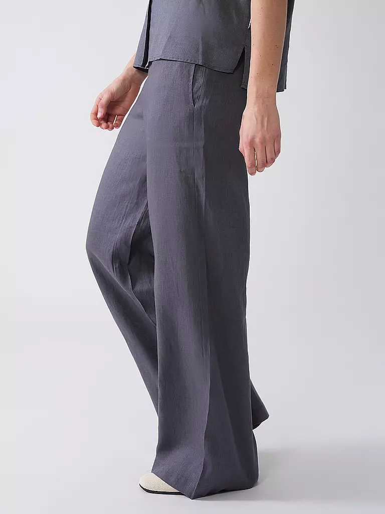 ECOALF | Pantalones de lino MOSSIALF | grau