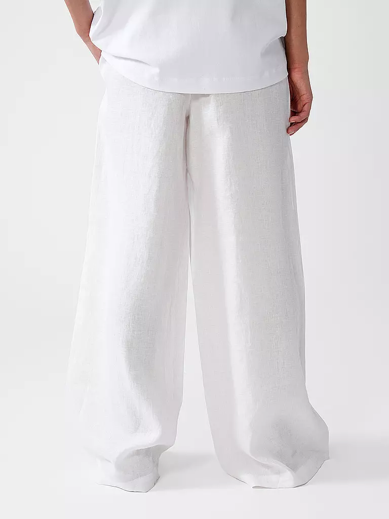 ECOALF | Pantalones de lino MOSSIALF | Blanco
