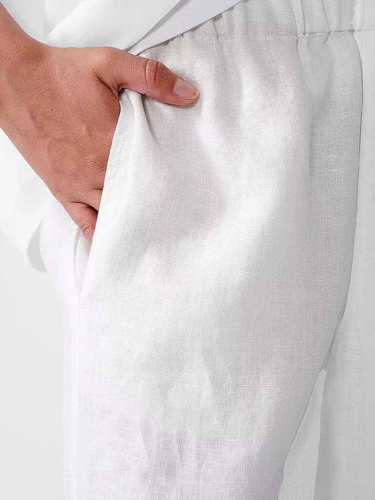 ECOALF | Pantalones de lino MOSSIALF | Blanco