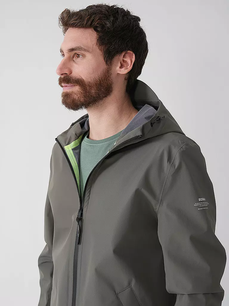 ECOALF | Parka VENUEALF
Marca: ECOALF
Color: oliva
Categorías: Moda,Hombre

Largo de manga: Manga larga
Material: Poliéster / Poliamida
Forma del cuello: Capucha
Diseño: Liso
Corte (Prenda exterior): Regular
Estilo: Casual,Pure
Detalles: Bolsillos laterales,Cor | 