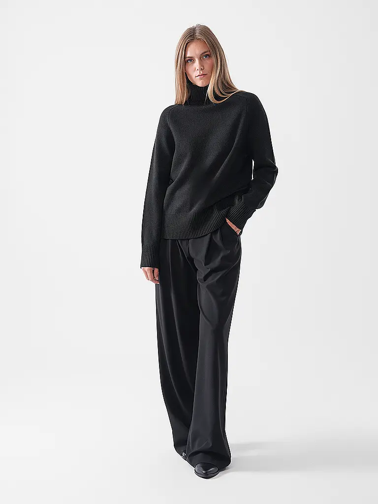 ECOALF | Rollkragenpullover | schwarz
