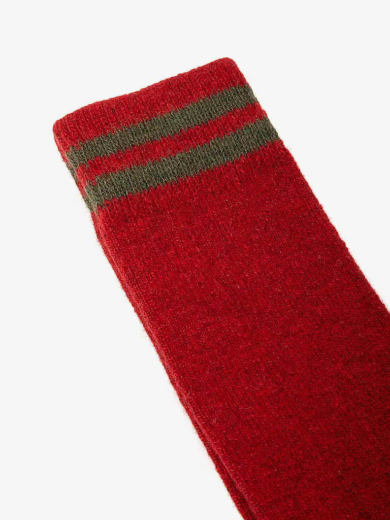 ECOALF | Socken MOUNTAIN  dark red | Rojo oscuro