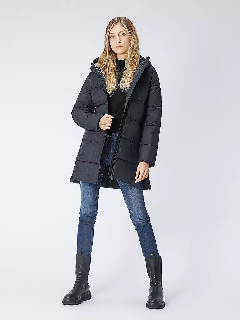 ECOALF | Steppmantel MARANGUALF | Negro