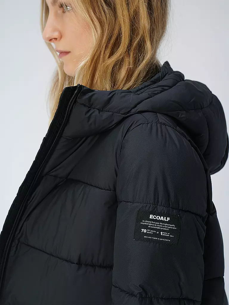 ECOALF | Steppmantel MARANGUALF | Negro