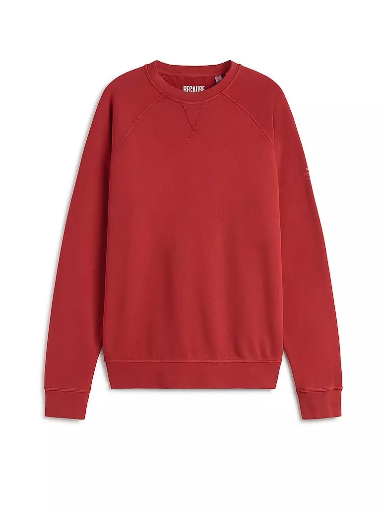 ECOALF | Suéter | Rojo oscuro