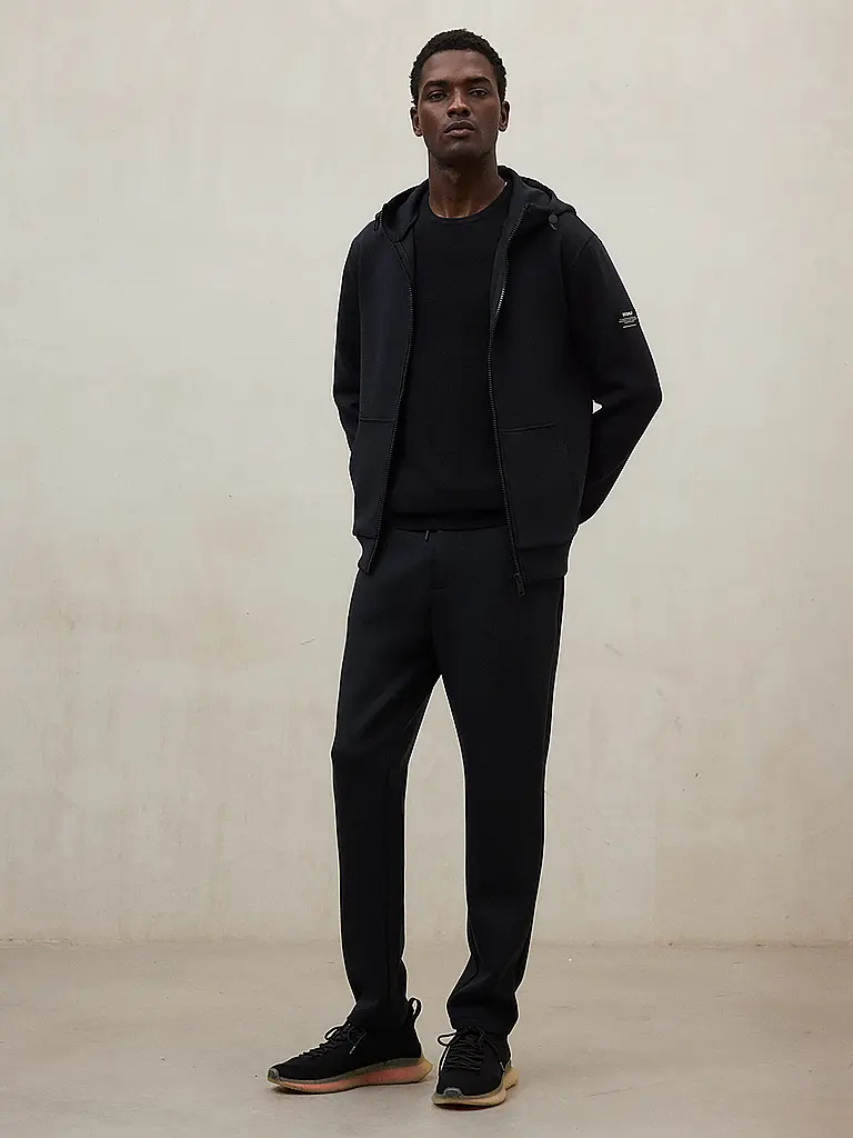 ECOALF | Sudadera con cremallera | Negro