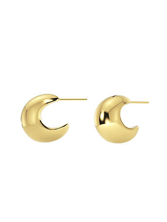 EDBLAD | Aros BOLD CREOLES Small Gold