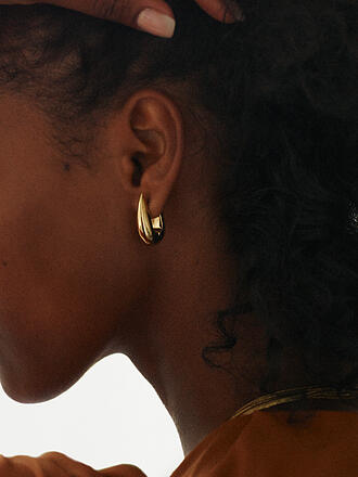 EDBLAD | Pendientes CREST HOOPS Large Gold