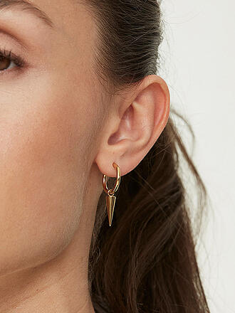 EDBLAD | Pendientes PEAK HOOPS Oro