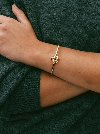 EDBLAD | Brazalete INFINITY KNOT BANGLE Oro