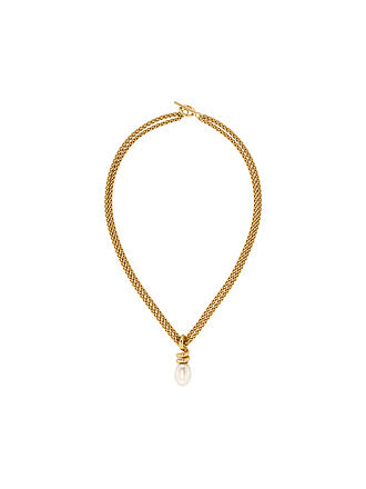 EDBLAD | Collar SWIVEL PEARL Large gold