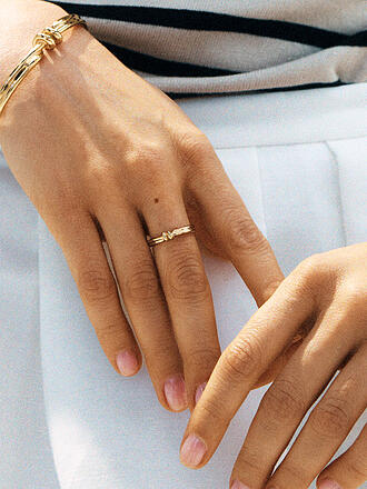 EDBLAD | Anillo SWIVEL dorado