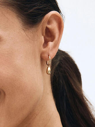 EDBLAD | Pendientes DROP MINI HOOPS Oro