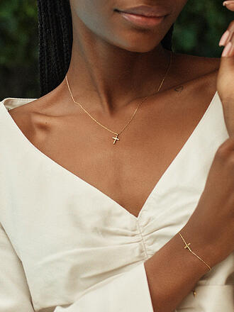 EDBLAD | Collar SPIRIT CROSS Oro