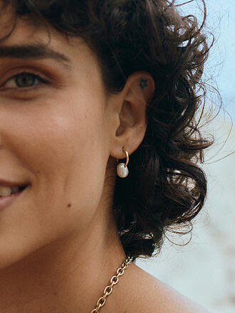 EDBLAD | Pendientes BREEZE HOOPS Small Gold