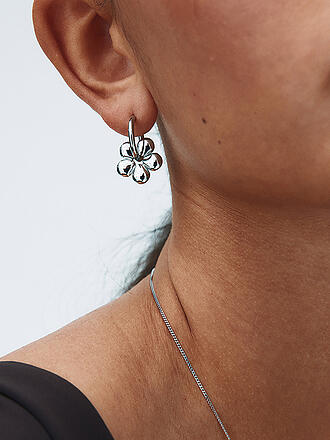 EDBLAD | Pendientes DAISY HOOPS Silver