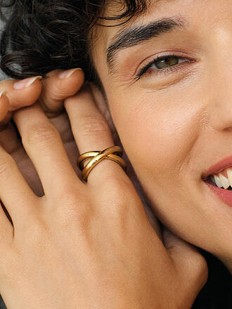 EDBLAD | Anillo ALEXA Grande Oro