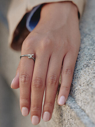 EDBLAD | Anillo NOVEL KNOT Plateado