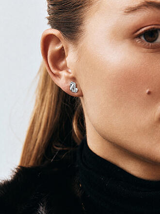 EDBLAD | Pendientes MELTED Silver