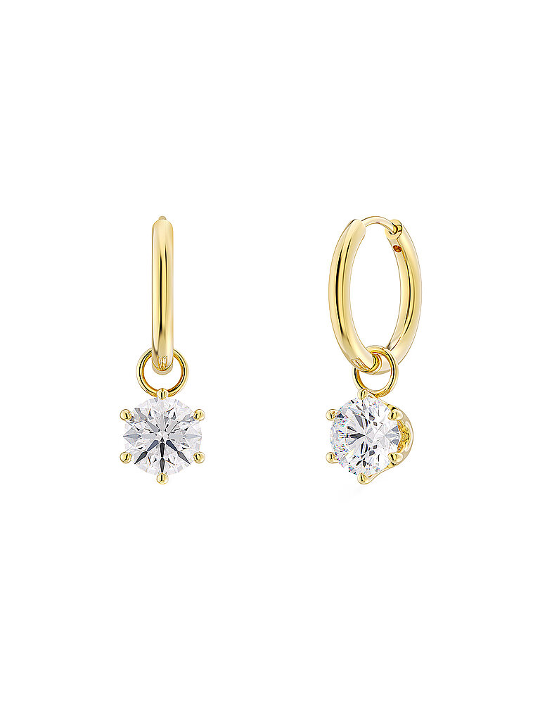 Pendientes CROWN HOOPS Oro oro