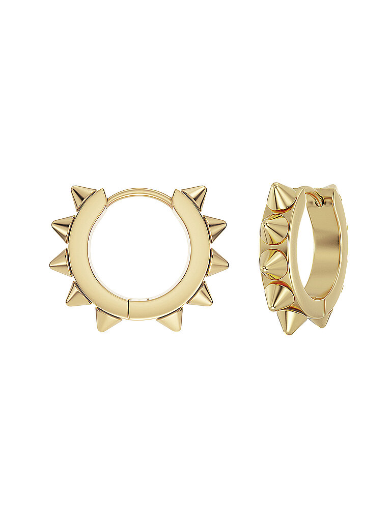Pendientes PEAK HOOPS ICON Large Gold oro