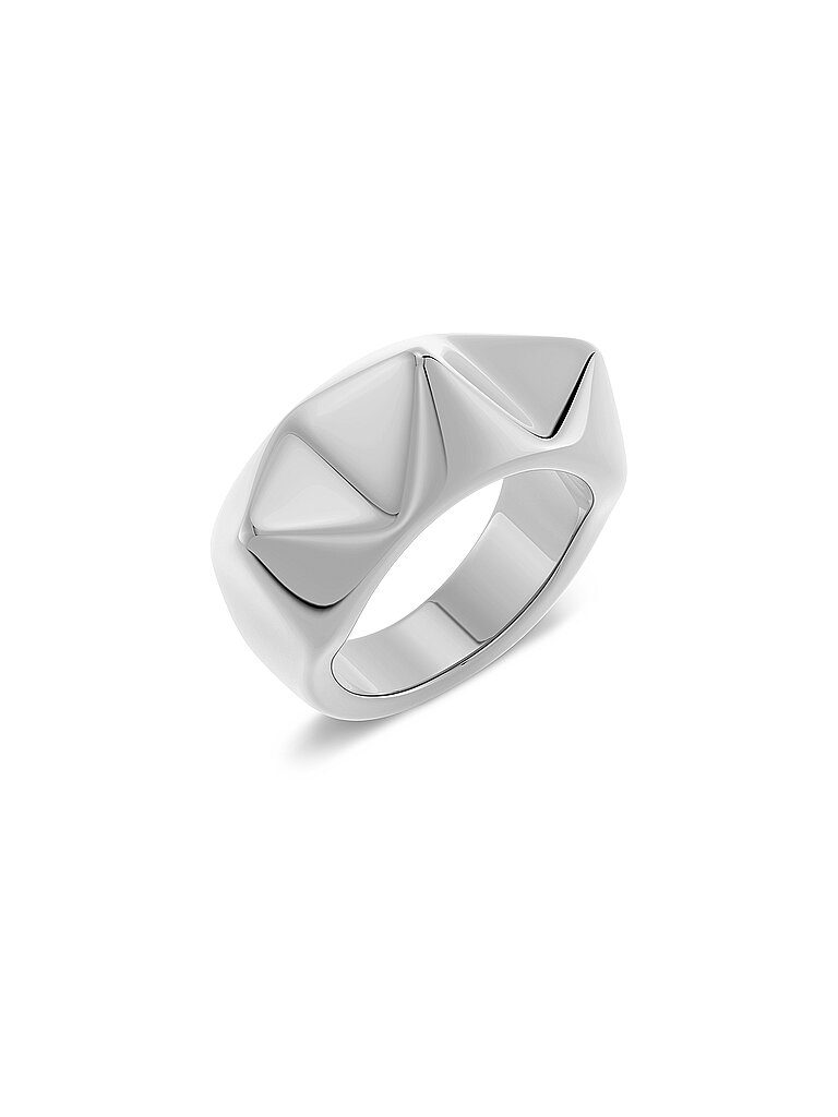Anillo PEAK RIVET Steel plata L