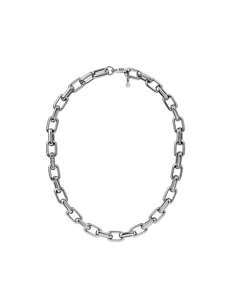 EDBLAD Collar BOX CHAIN MAXI Steel plata