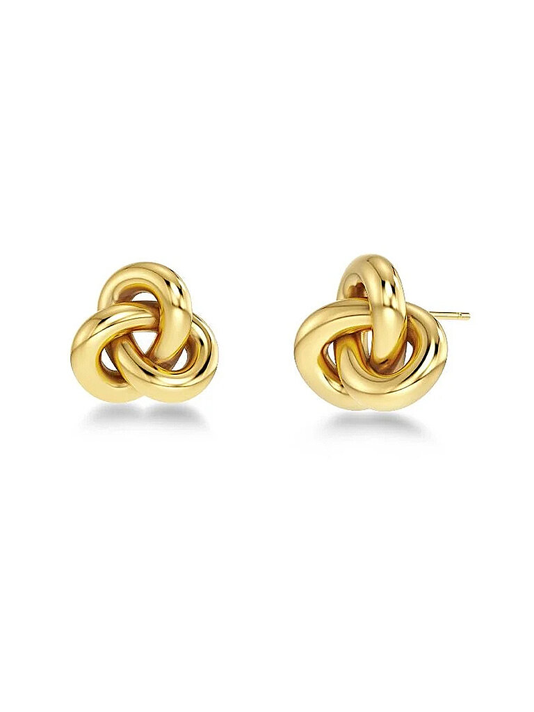 Pendientes INFINITY KNOT Small Gold oro