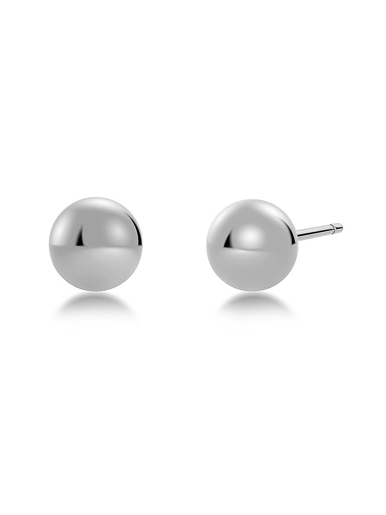 Ohrstecker PLAIN STUDS Medium Steel plata
