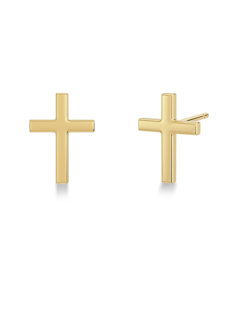 Pendientes SPIRIT CROSS Gold oro