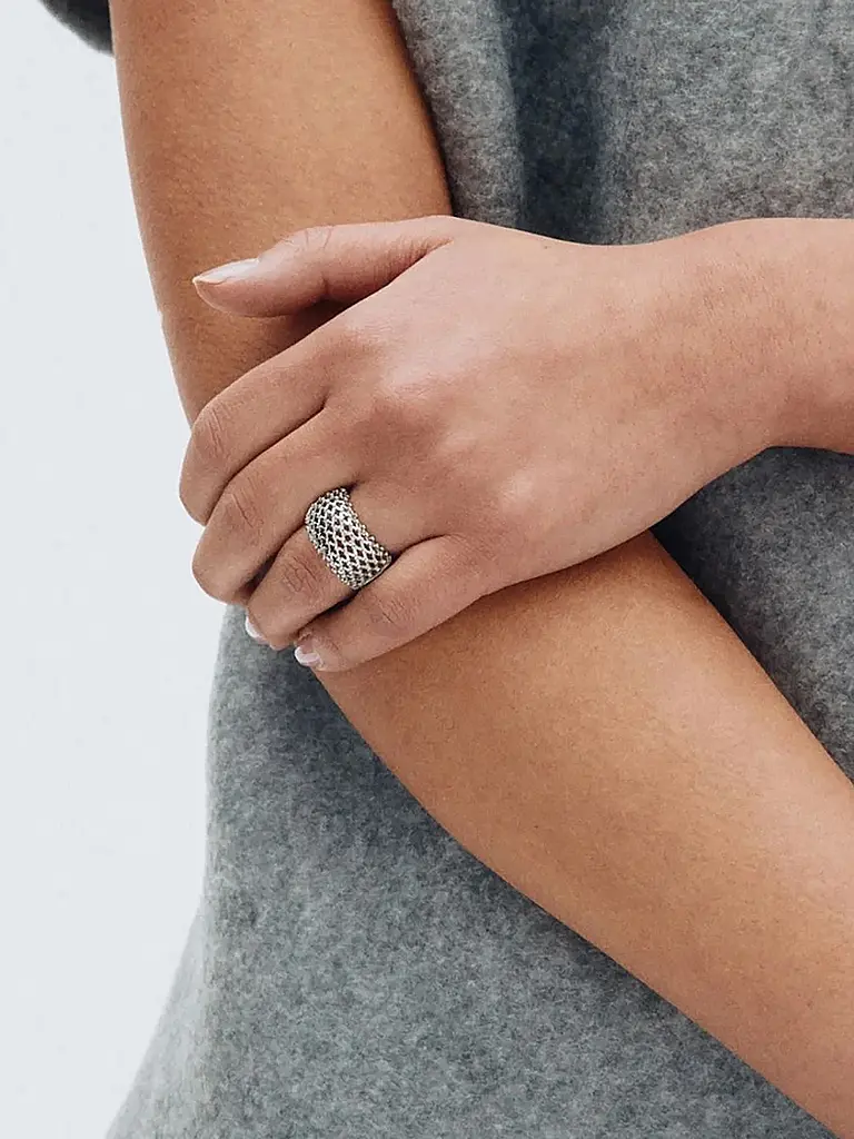 EDBLAD | Anillo VIVA RING Steel | Plata