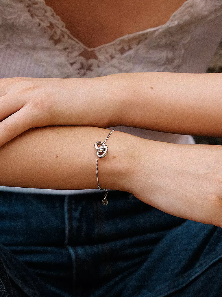 EDBLAD | Armband CHUNKY ETERNAL BRACELET Steel | Plata