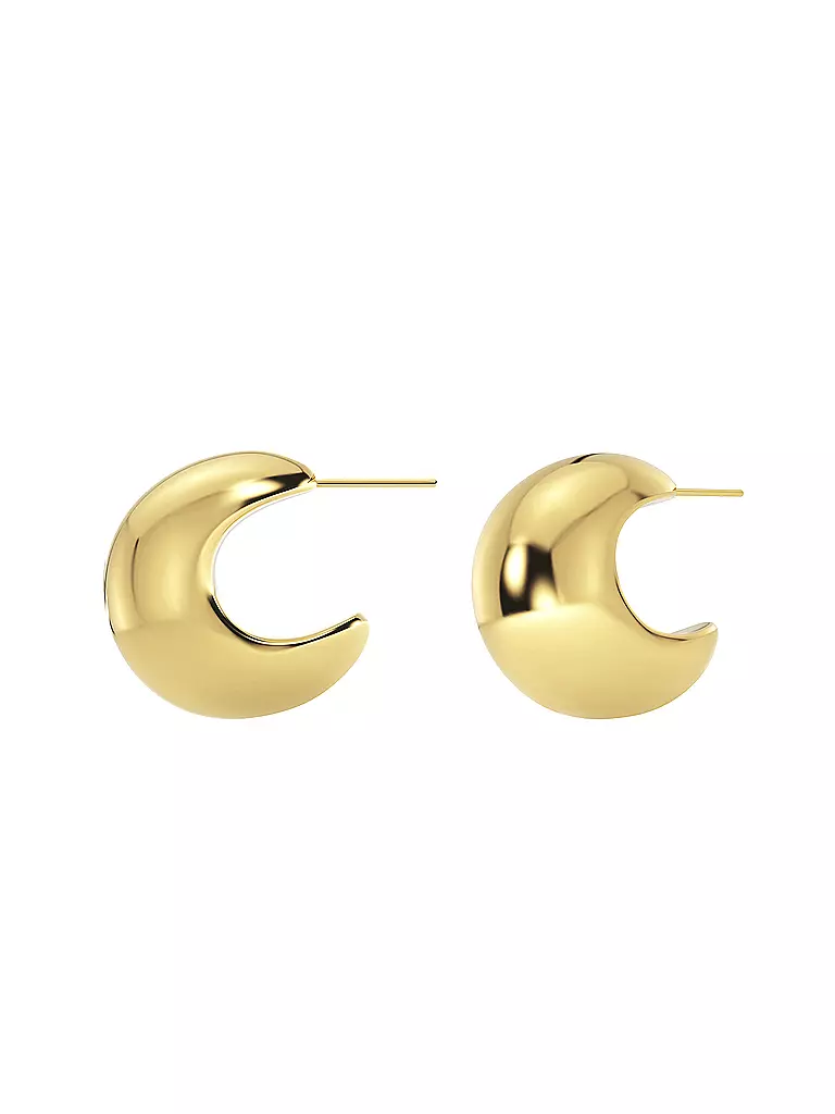 EDBLAD | Aros BOLD CREOLES Large Gold | Oro