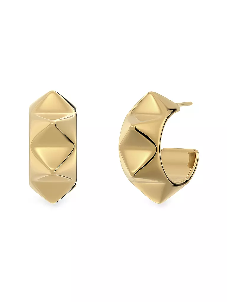 EDBLAD | Aros PEAK RIVET CREOLES Oro | Oro