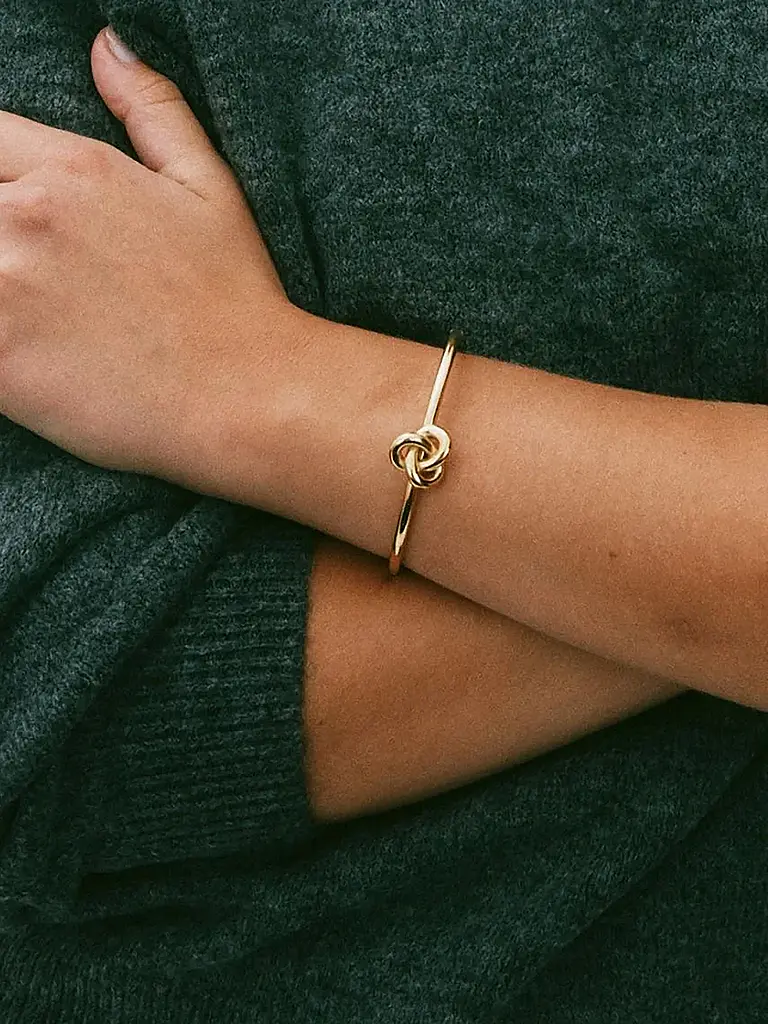 EDBLAD | Brazalete INFINITY KNOT BANGLE Oro | Oro