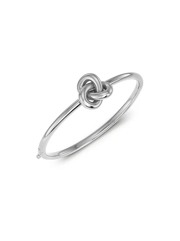EDBLAD | Brazalete INFINITY KNOT BANGLE Steel | Plata