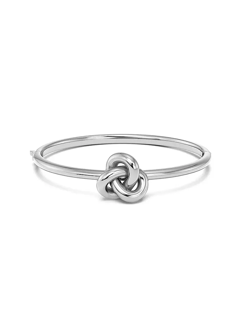 EDBLAD | Brazalete INFINITY KNOT BANGLE Steel | Plata