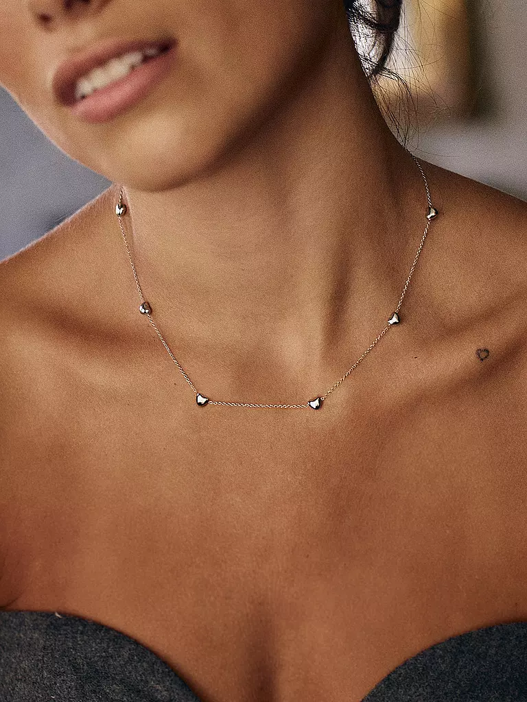 EDBLAD | Collar BARLEY NECKLACE MULTI Steel | Plata