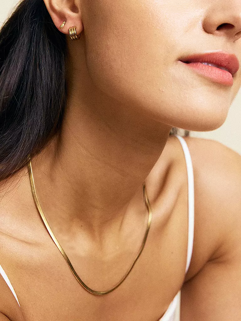 EDBLAD | Collar CHAIN HERRINGBONE Oro | Oro