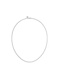 EDBLAD | Collar CHARMENITY CHAIN CURB 45cm Acero | Plata