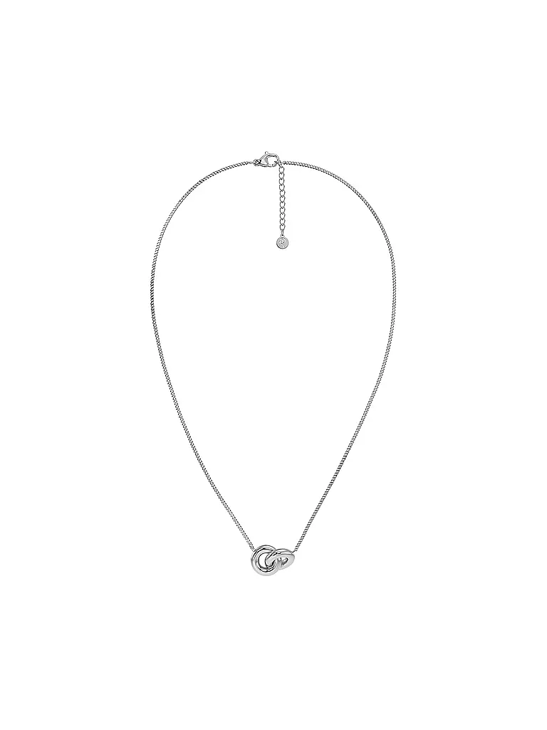 EDBLAD | Collar CHUNKY ETERNAL NECKLACE Steel | Plata