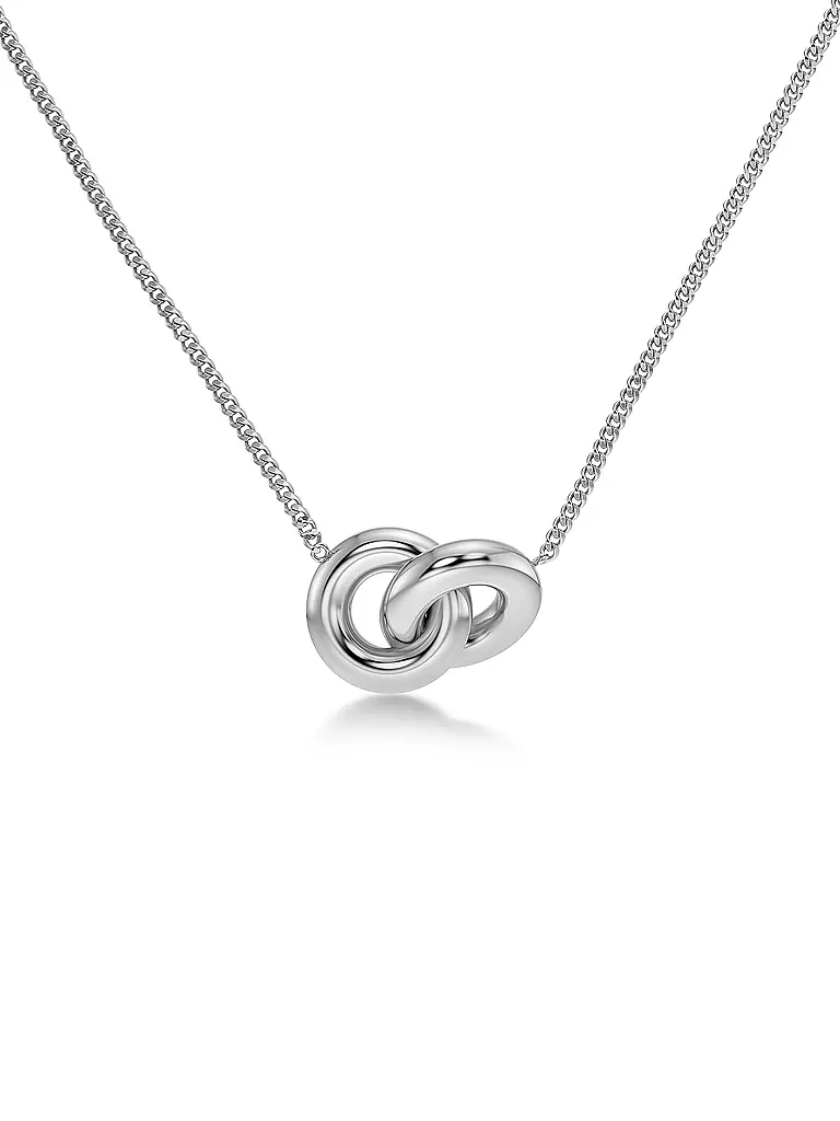 EDBLAD | Collar CHUNKY ETERNAL NECKLACE Steel | Plata