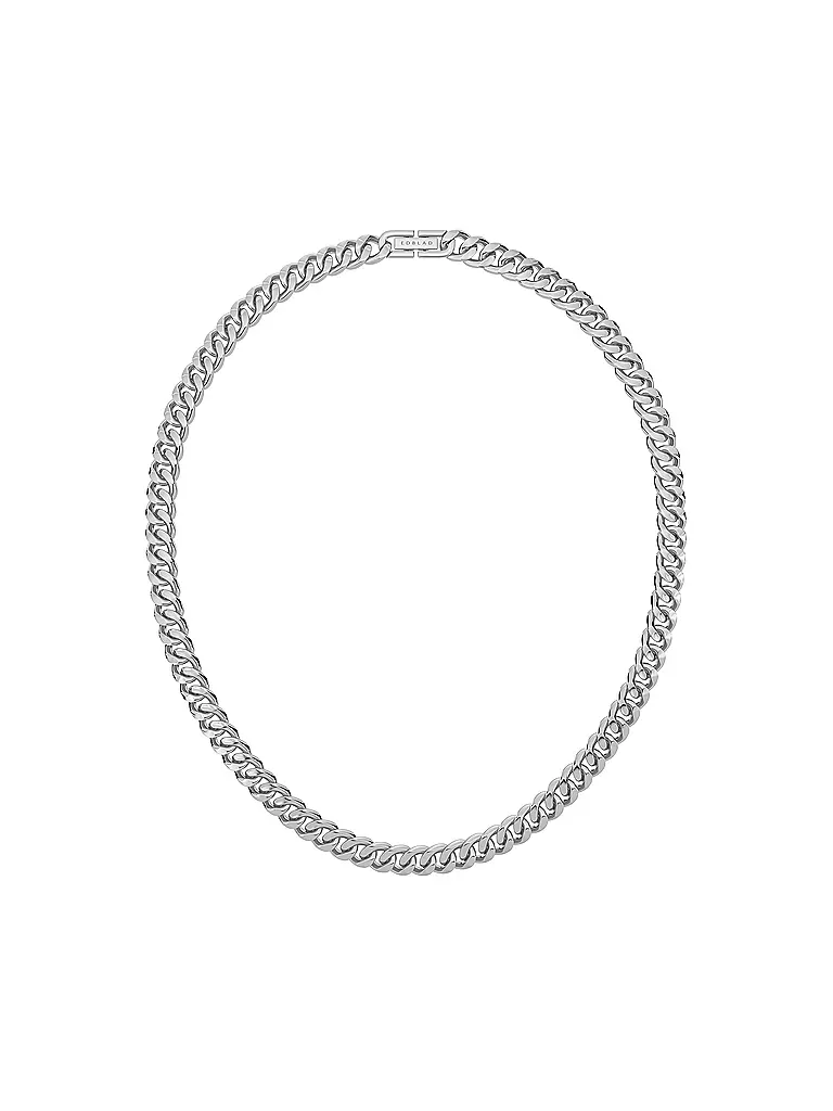 EDBLAD | Collar CURB Steel | Plata