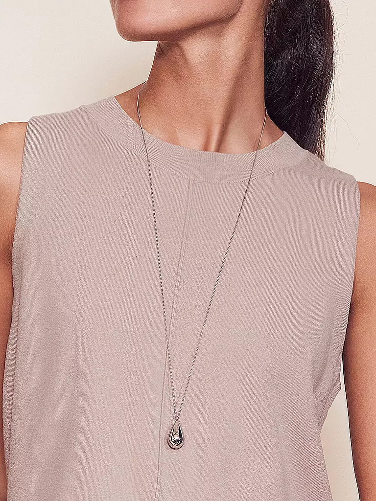 EDBLAD | Collar DROP NECKLACE Steel | Plata