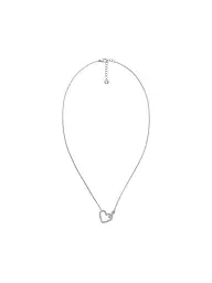 EDBLAD | Collar ETERNAL HEART NECKLACE Steel | Plata