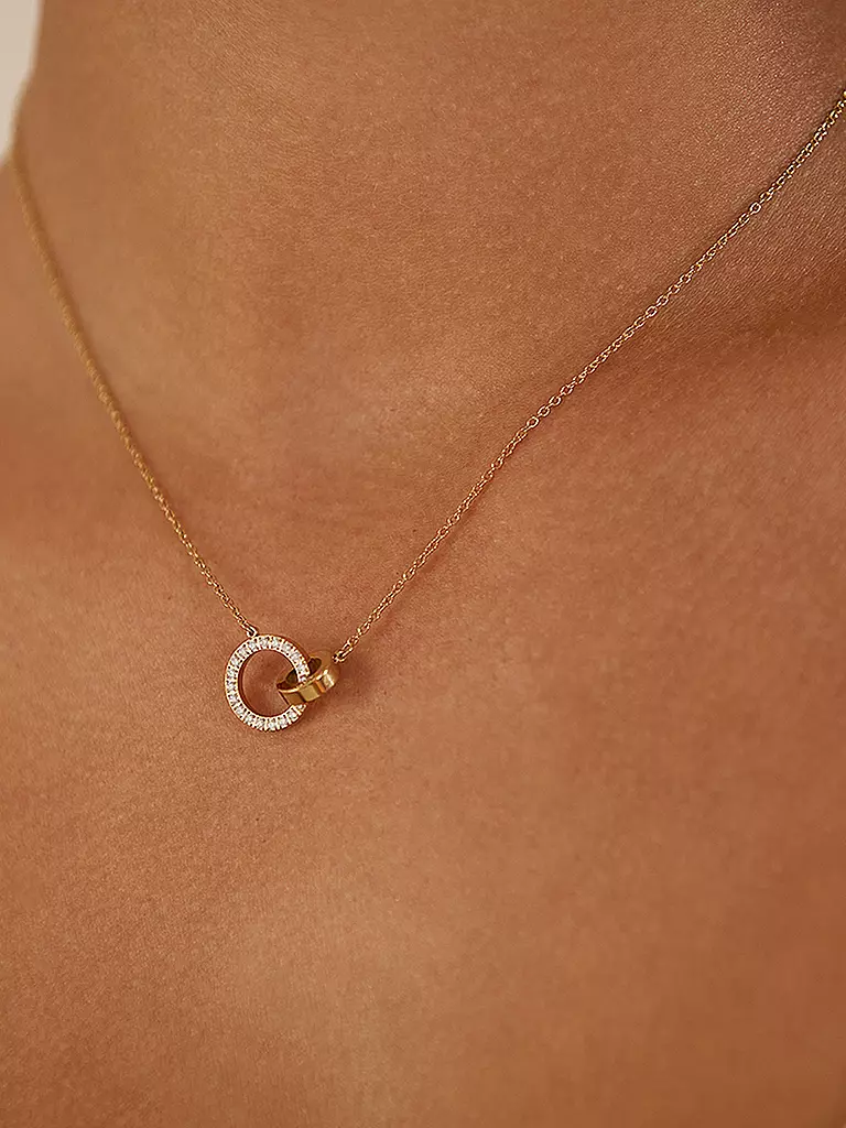 EDBLAD | Collar ETERNAL ORBIT NECKLACE | Oro