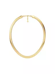 EDBLAD | Collar HERRINGBONE L Steel | Oro