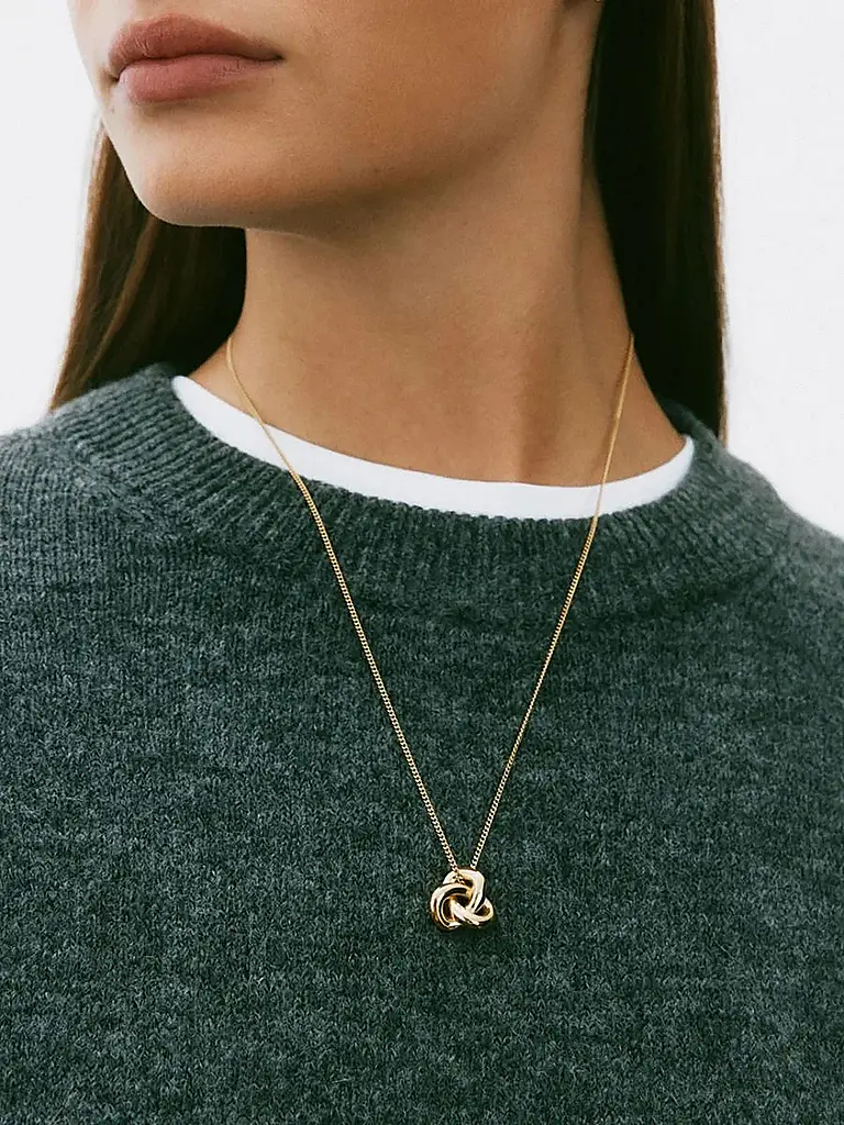EDBLAD | Collar INFINITY KNOT NECKLACE Large | Oro