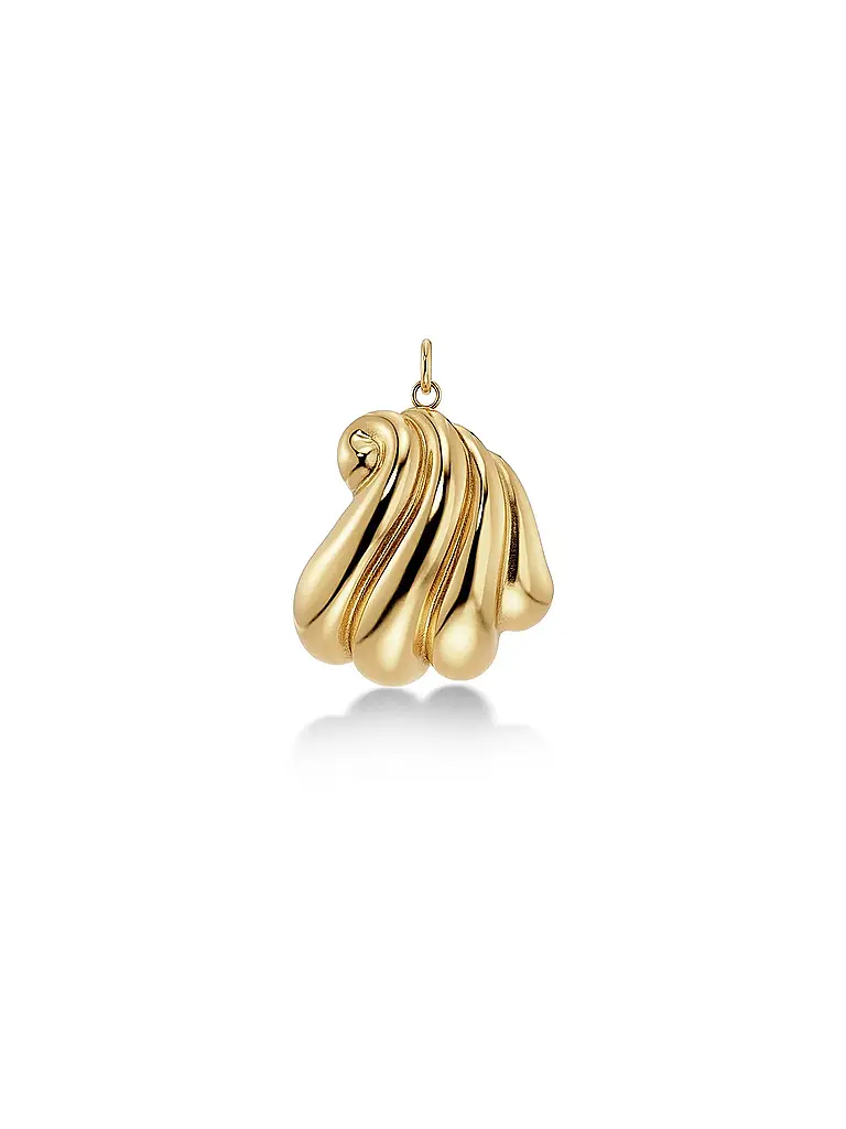 EDBLAD | Collar LOOP CHARM CHAIN Large Gold | Oro