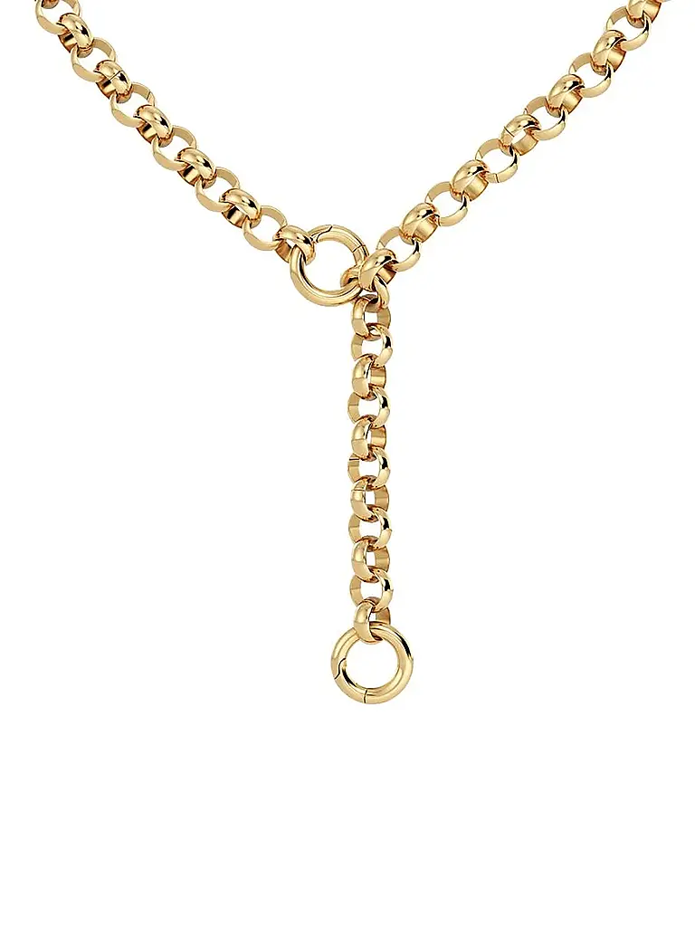 EDBLAD | Collar LOOP CHARM CHAIN Large Gold | 